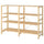IVAR - IVAR 2 sections/shelves, pine, 174x50x124 cm