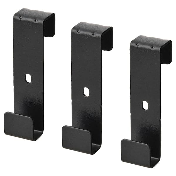 Ikea IVAR - Hook for side pillar, black ,