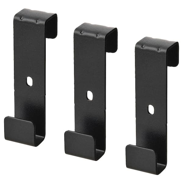 IVAR - Hook for side pillar, black ,