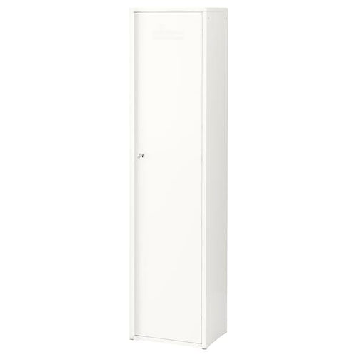 IVAR - Cabinet with door, white, 40x160 cm