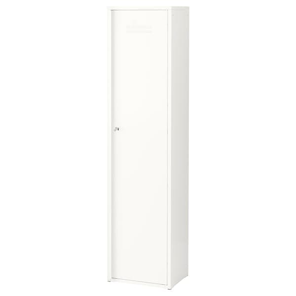 IVAR - Cabinet with door, white, 40x160 cm