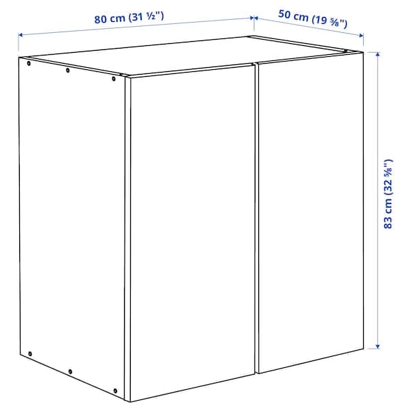 IVAR - Cabinet, pine, 80x50x83 cm - best price from Maltashopper.com 70033766