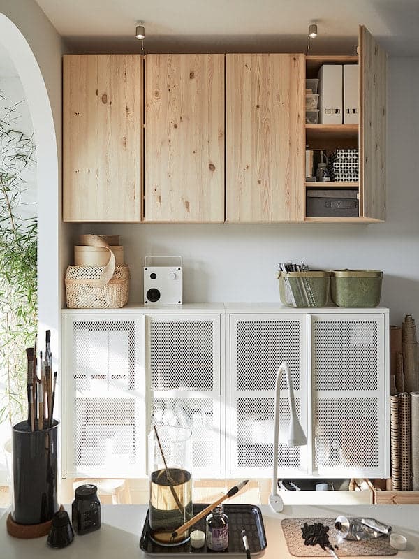 Ikea IVAR - Cabinet, pine, 80x30x83 cm