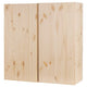 IVAR cabinet, pine, 80x30x83 cm