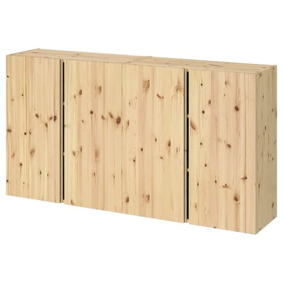 IVAR folding table pine 80x30-91 cm