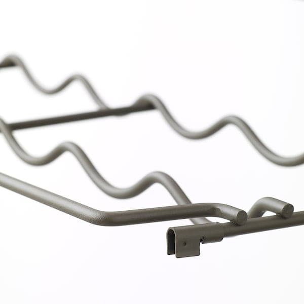 Ikea IVAR - Bottle rack, grey, 83x30 cm
