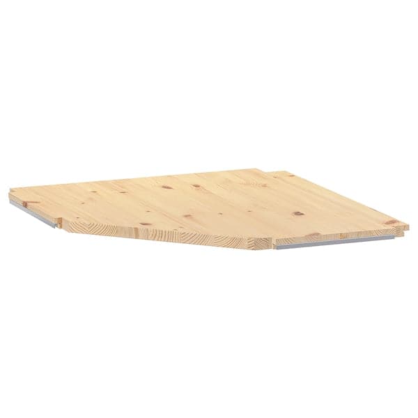 IVAR - Corner shelf, pine, 56x56x30 cm - best price from Maltashopper.com 93763609