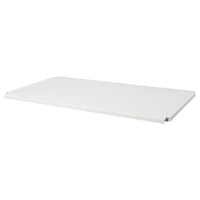 IVAR - Shelf, white metal, 83x50 cm - best price from Maltashopper.com 10566984