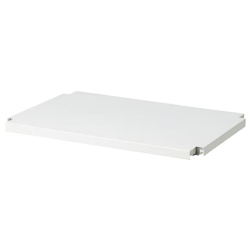 IVAR - Shelf, white metal, 42x30 cm