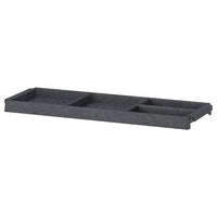 IVAR - Shelf, dark grey/felt, 83x30 cm - best price from Maltashopper.com 30534572