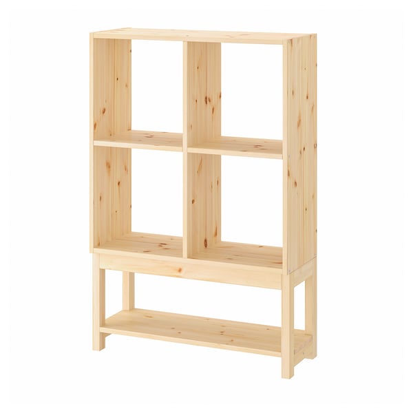 IVAR - Shelving unit with underframe, 80x30x120 cm