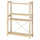 IVAR - IVAR Shelving unit, pine, 89x30x124 cm
