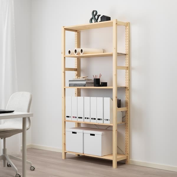 IVAR - Shelf, pine, , 89x30x179 cm - best price from Maltashopper.com 89404578