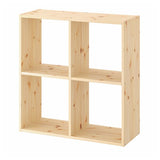 IVAR shelving unit, pine, 80x30x83 cm