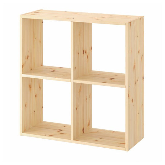 IVAR - Shelving unit, pine, 80x30x83 cm - best price from Maltashopper.com 00522330