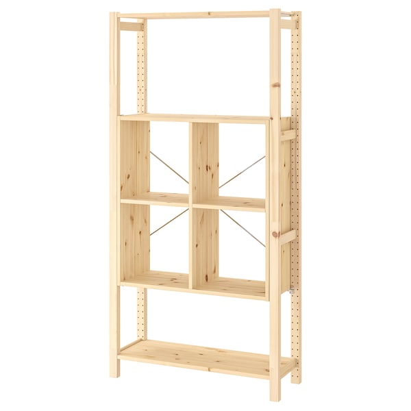 IVAR - Shelving unit, 89x30x179 cm