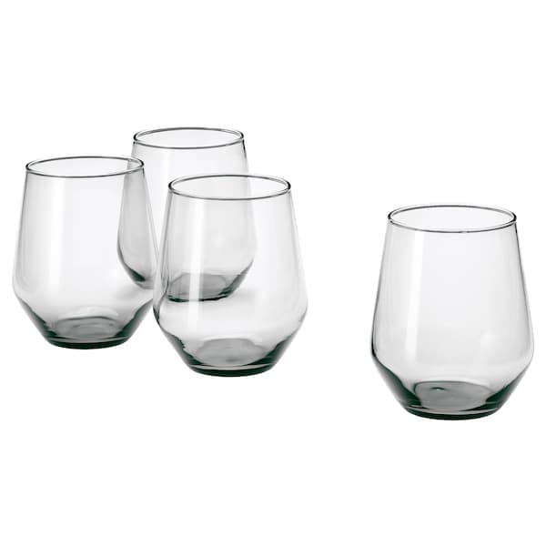 Ikea IVRIG - Glass, grey, 45 cl