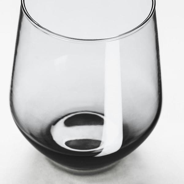 Ikea IVRIG - Glass, grey, 45 cl