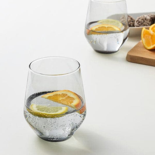 Ikea IVRIG - Glass, grey, 45 cl