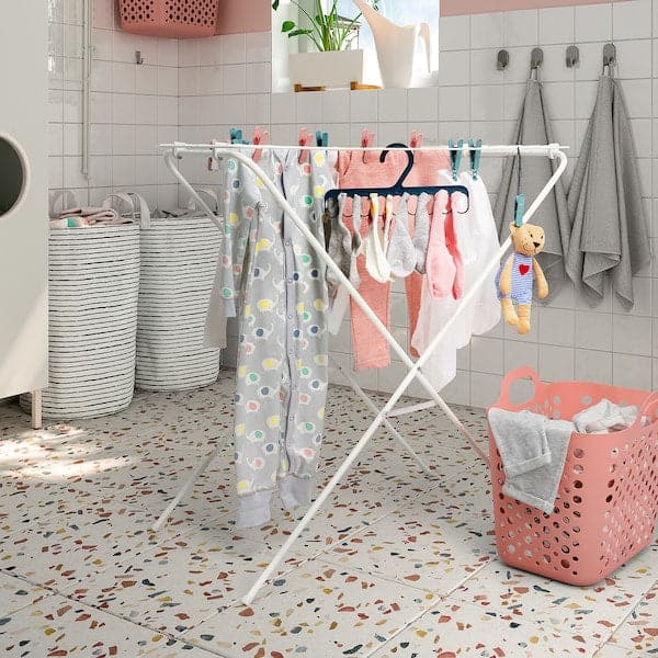 JÄLL - Drying rack, in/outdoor, white - best price from Maltashopper.com 80242892