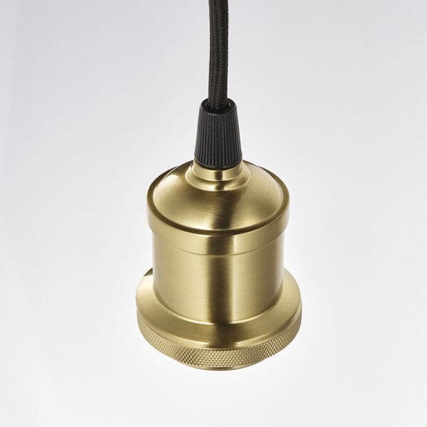 Ikea JÄLLBY - Cord set, textile brass-plated, 1.4 m