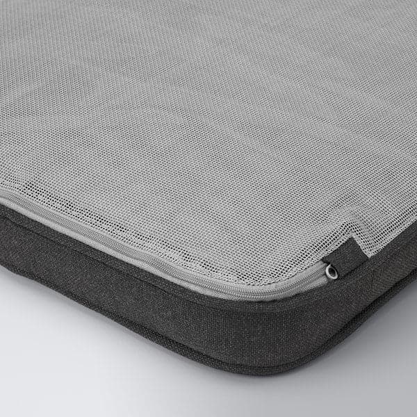 Ikea JÄRPÖN/DUVHOLMEN Outdoor chair cushion - anthracite 50x50 cm