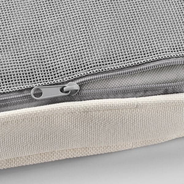 JÄRPÖN/DUVHOLMEN - Cushion for outdoor chair, white, 50x50 cm - best price from Maltashopper.com 99304861