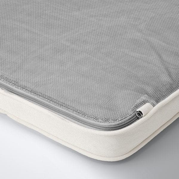 Ikea JÄRPÖN/DUVHOLMEN - Cushion for outdoor chair, white, 50x50 cm