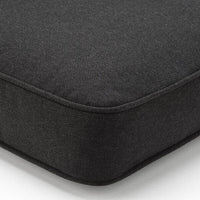 JÄRPÖN/DUVHOLMEN Outdoor back cushion - anthracite 62x44 cm , - best price from Maltashopper.com 09304926