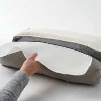 JÄRPÖN/DUVHOLMEN Outdoor back cushion - white 62x44 cm - best price from Maltashopper.com 59304938