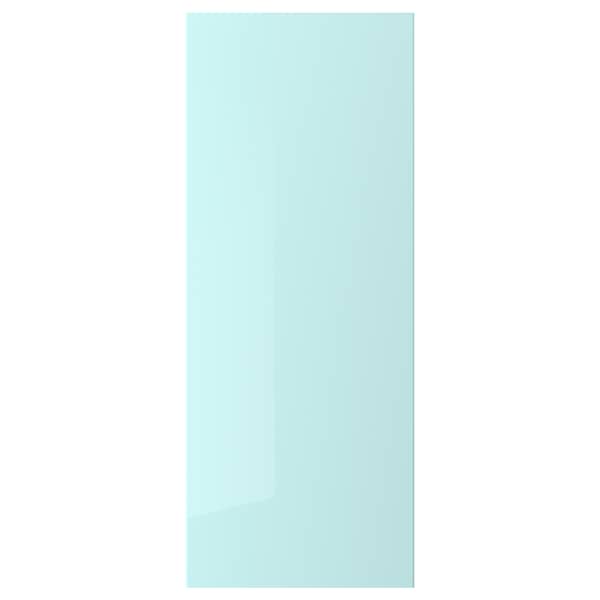 JÄRSTA - Door, high-gloss light turquoise, 40x100 cm - best price from Maltashopper.com 70469980
