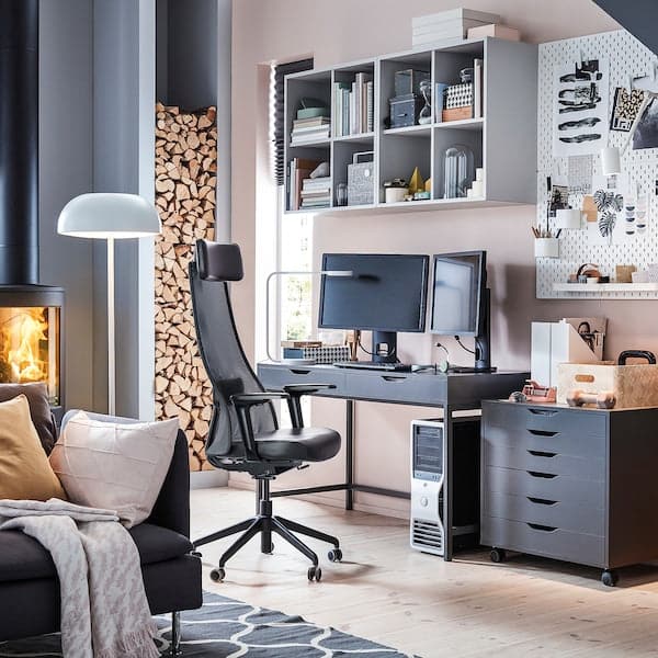 Ikea JÄRVFJÄLLET Office chair with armrests ,