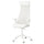 JÄRVFJÄLLET Office chair with armrests - Grann white ,