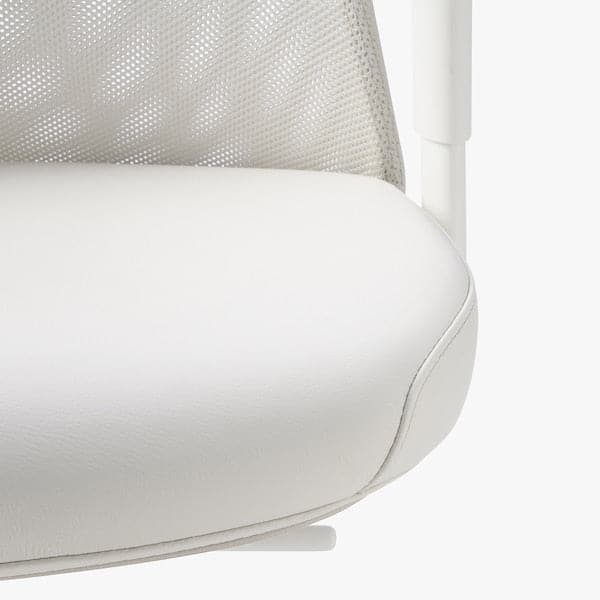 JÄRVFJÄLLET Office chair with armrests - Grann white , - best price from Maltashopper.com 40521852
