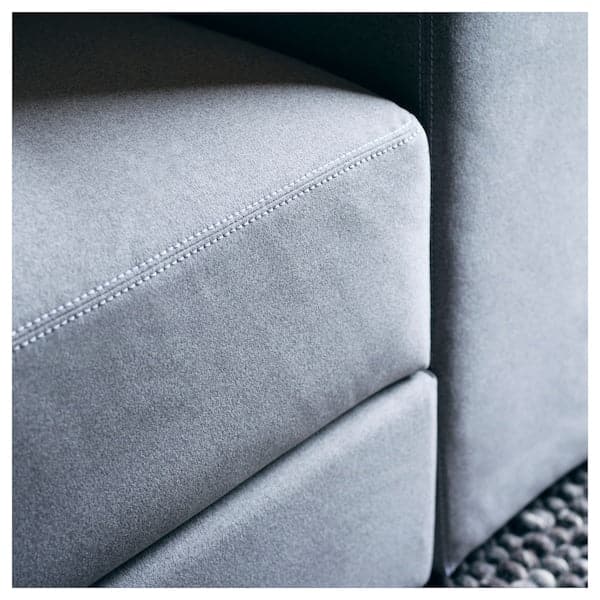 Ikea JÄTTEBO - 2-seater sectional sofa with headrest/Tonerud grey ,