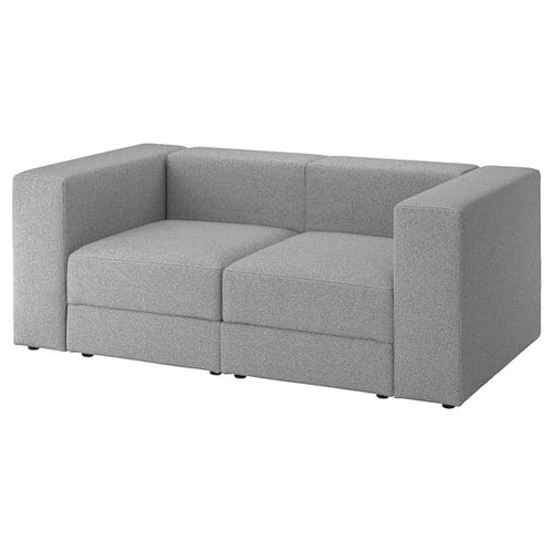JÄTTEBO - 2 seater modular sofa, Tonerud gray ,