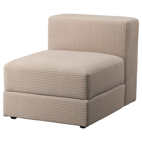 Ikea JÄTTEBO - 1-seat / storage unit cover, Samsala grey-beige ,