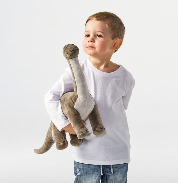 JÄTTELIK - Soft toy, dinosaur/dinosaur/brontosaurus, 55 cm - best price from Maltashopper.com 30471169