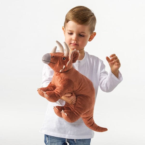 JÄTTELIK - Soft toy, dinosaur/dinosaur/triceratops - Premium Baby & Toddler from Ikea - Just €12.99! Shop now at Maltashopper.com