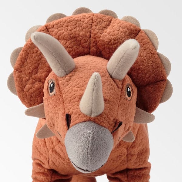 JÄTTELIK - Soft toy, dinosaur/dinosaur/triceratops, 46 cm - best price from Maltashopper.com 60471177