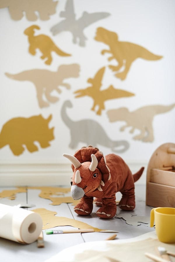 JÄTTELIK - Soft toy, dinosaur/dinosaur/triceratops - Premium Baby & Toddler from Ikea - Just €12.99! Shop now at Maltashopper.com
