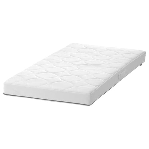 JÄTTETRÖTT Pocket sprung mattress for cot - white 60x120x11 cm , 60x120x11 cm