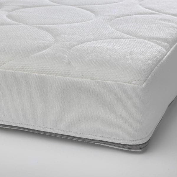 JÄTTETRÖTT Pocket sprung mattress for cot white 60x120x11 cm