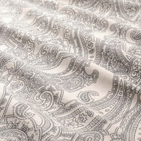 JÄTTEVALLMO - Duvet cover and pillowcase, beige/dark grey, 150x200/50x80 cm - best price from Maltashopper.com 00500583