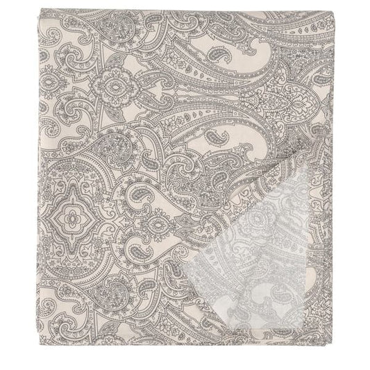 JÄTTEVALLMO Bed sheet - beige/dark grey 240x260 cm - best price from Maltashopper.com 30501500