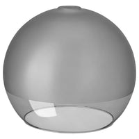 JAKOBSBYN pendant lamp shade, frosted glass/grey, 30 cm