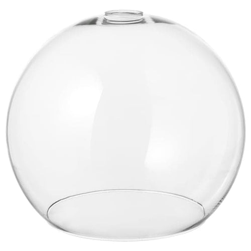 JAKOBSBYN - Pendant lamp shade, clear glass, 30 cm