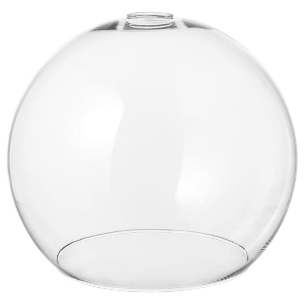 JAKOBSBYN - Pendant lamp shade, clear glass, 30 cm