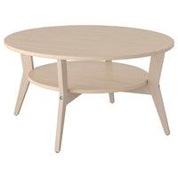 JAKOBSFORS - Coffee table, oak veneer, 80 cm - best price from Maltashopper.com 90500121