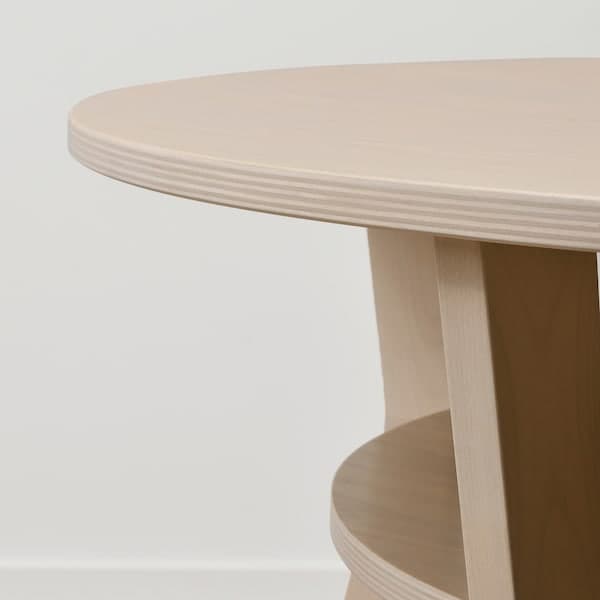 JAKOBSFORS - Coffee table, oak veneer, 80 cm - best price from Maltashopper.com 90500121